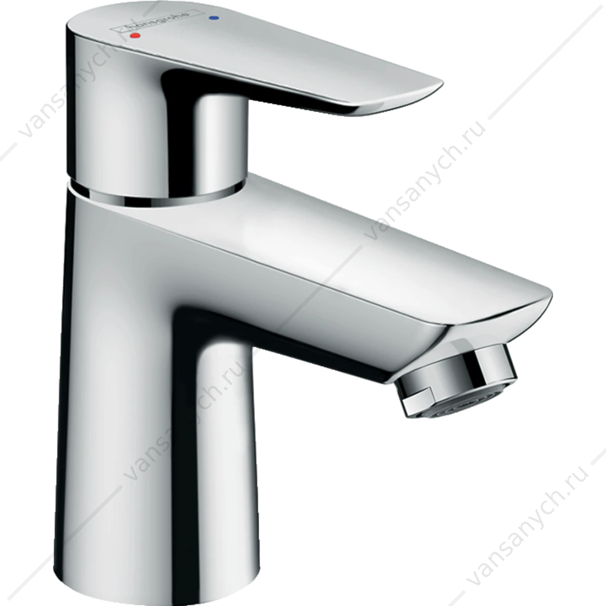 Смеситель для раковины Hansgrohe Talis E 80 мм со сливным гарнитуром