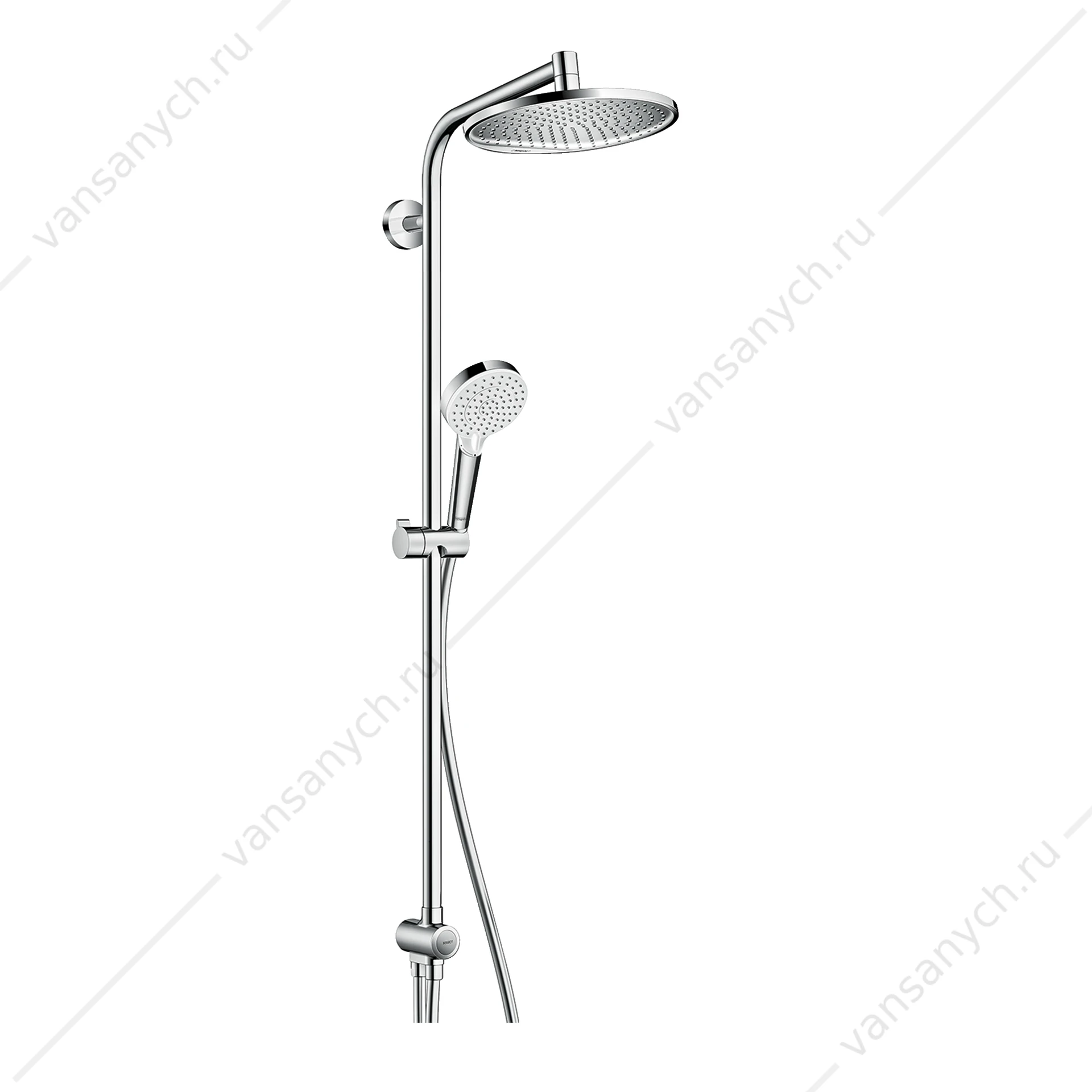 Душевая система Hansgrohe Crometta S 240 1jet Showerpipe Reno 27270000