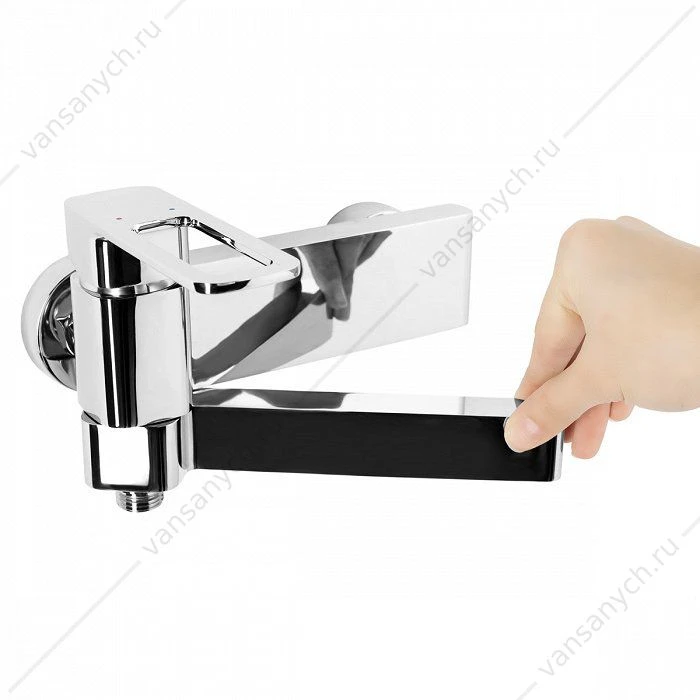 Смеситель для ванны, Slide, IDDIS, SLISB00i02WA