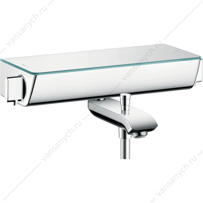 Смеситель термостат для ванны HANSGROHE Ecostat Select белый/хром 13141400