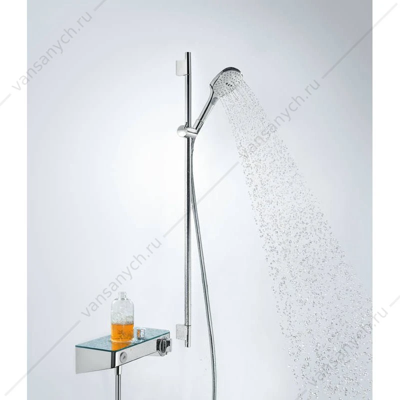 Смеситель термостат для душа HANSGROHE Ecostat Select с кнопками упр 13171000