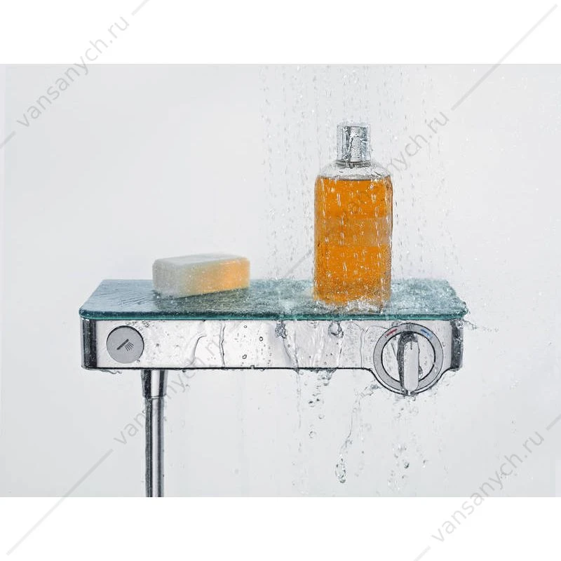 Смеситель термостат для душа HANSGROHE Ecostat Select с кнопками упр 13171000