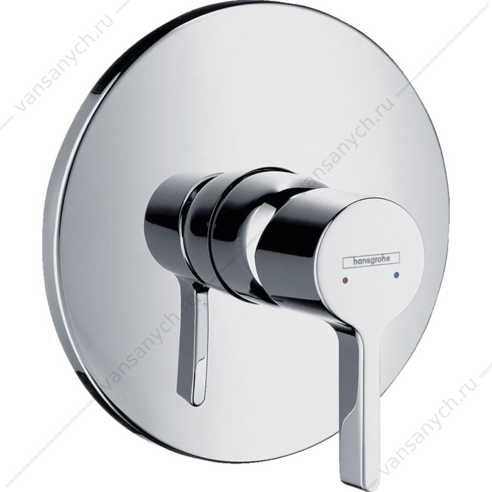 Смеситель встаиваемый для душа HANSGROHE Metris S 31665000 к ibox universal