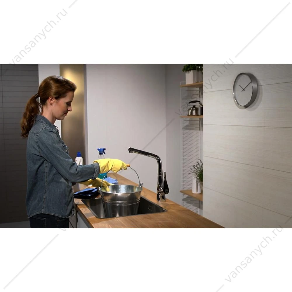 Смеситель для  кухни HANSGROHE Metris 14822800
