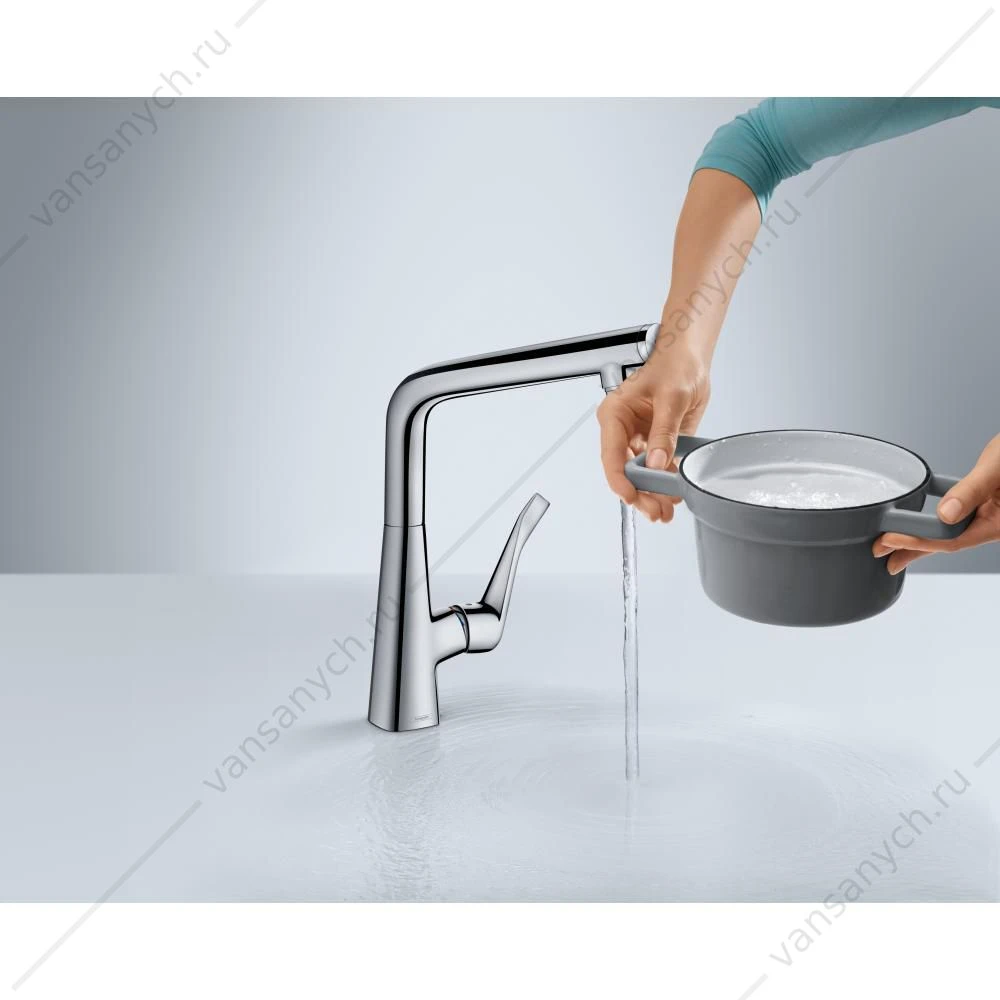 Смеситель для  кухни HANSGROHE Metris Select 14883800