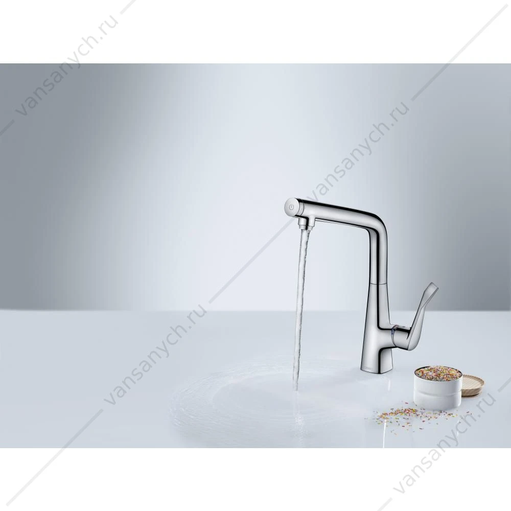 Смеситель для  кухни HANSGROHE Metris Select 14883800