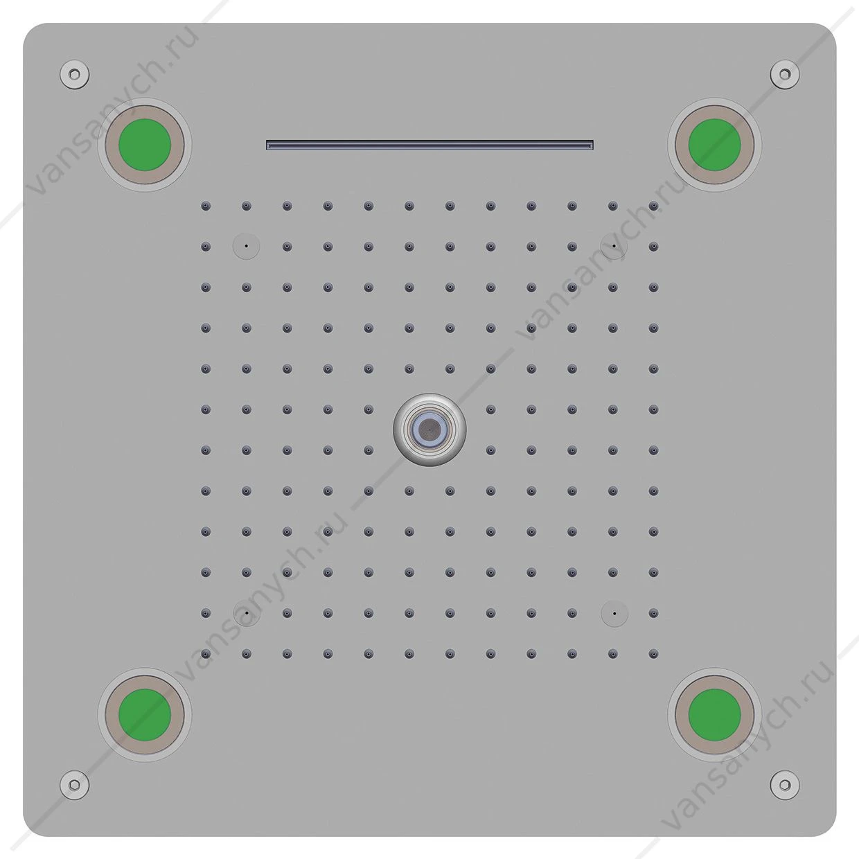 Верхний многофункциональный душ RGW SP-73 хром