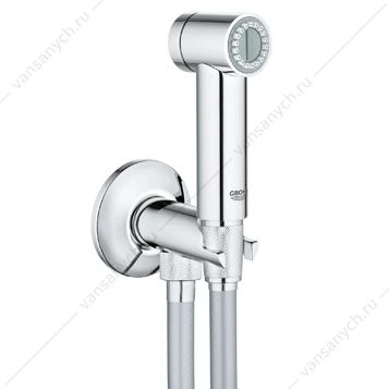 GROHE. Гигиенический душ Sena, душевой шланг Silverflex 1000 мм, 26329000