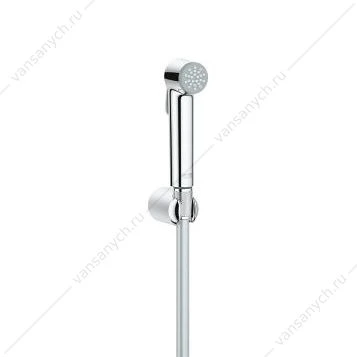 GROHE. Гигиенический душ Tempesta-F, с держаиелем, душевой шланг Silverflex 1500 мм, 26353000