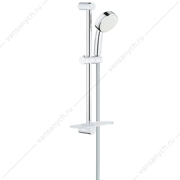 GROHE. Душевой гарнитур New Tempesta Cosmopolitan 100, душевая штанга 600 мм, 26083002