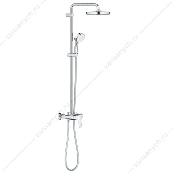 GROHE. Душевая система New Tempesta Cosmopolitain 210, со смесителем для душа, 26224001