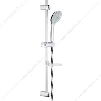 GROHE. Душевой гарнитур Euphoria Massage 600 мм, полуфиксированные крепления, 27231001