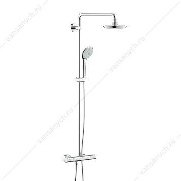 GROHE. Душевая система Euphoria с термостатом для душа 450 мм, 27296001