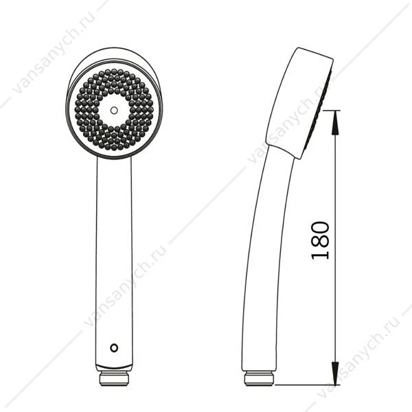 Душ ручной Apollo, 252020