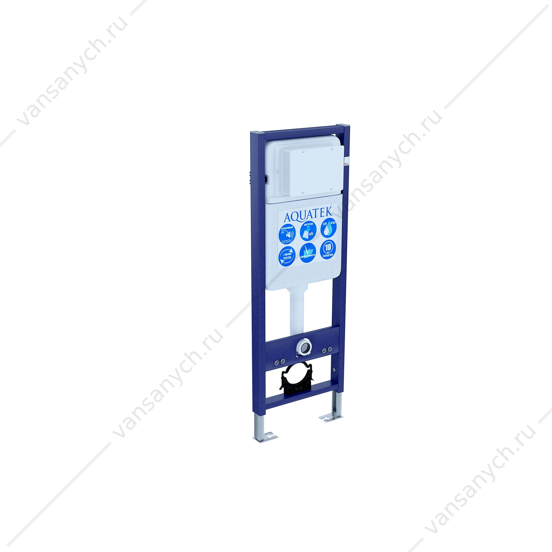Инсталляция для унитаза Aquatek Standart 37, INS-0000017