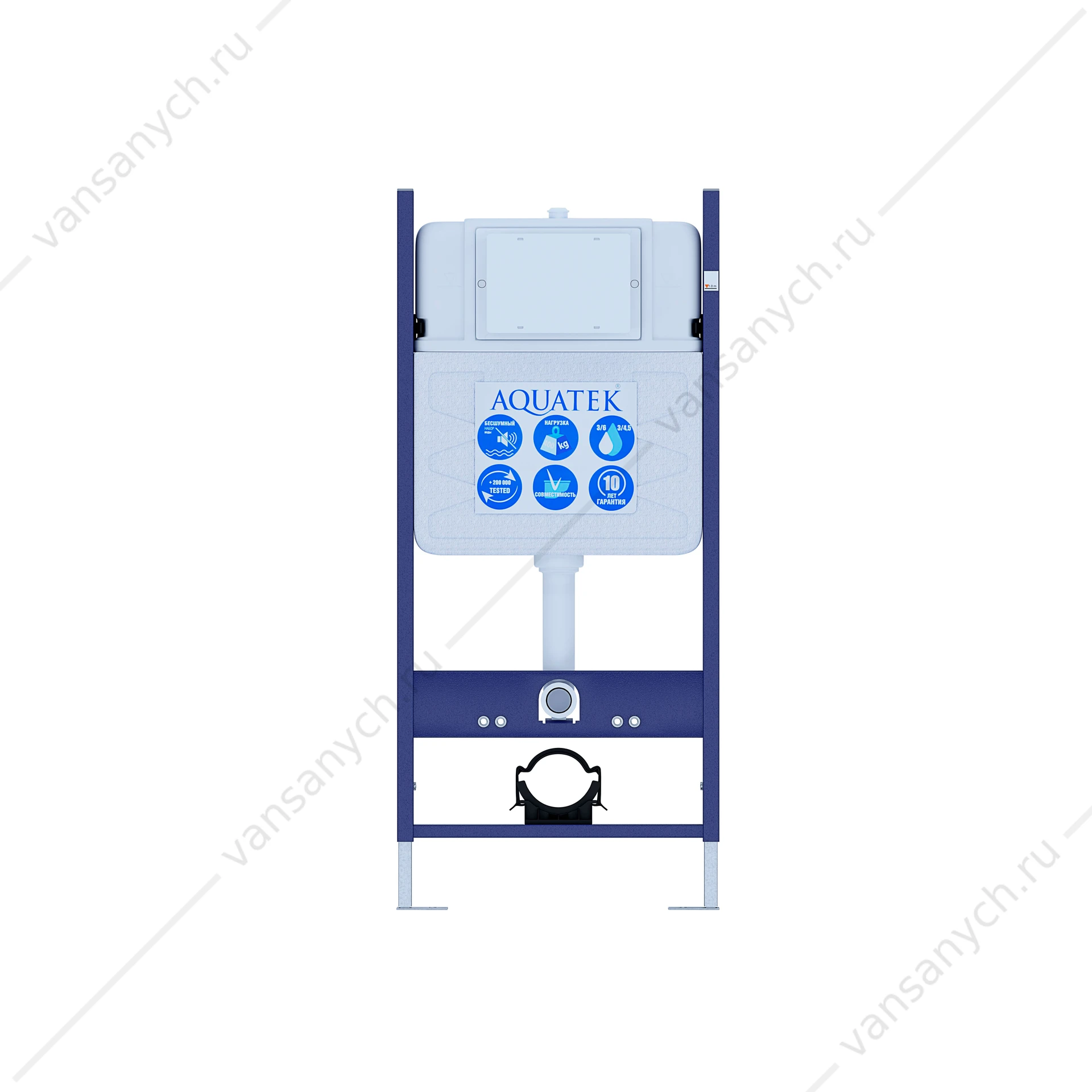 Инсталляция для унитаза Aquatek ECO Standart 50, INS-0000014
