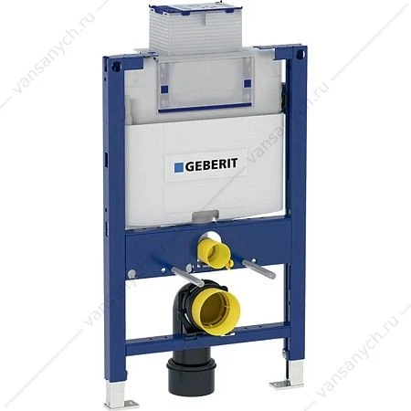 Инсталляция Geberit Duofix для унитаза, 82 см, с бачком Omega 12 см, 111.003.00.1