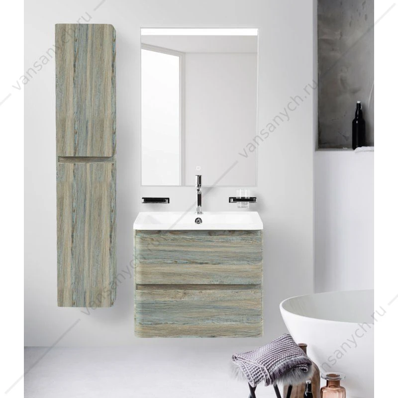 Тумба под раковину 60см BelBagno ALBANO, Pino Scania, ALBANO-600-2C-SO-PS