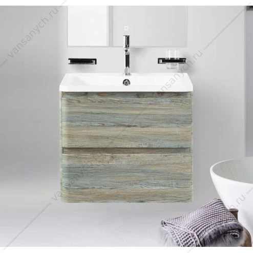 Тумба под раковину 60см BelBagno ALBANO, Pino Scania, ALBANO-600-2C-SO-PS