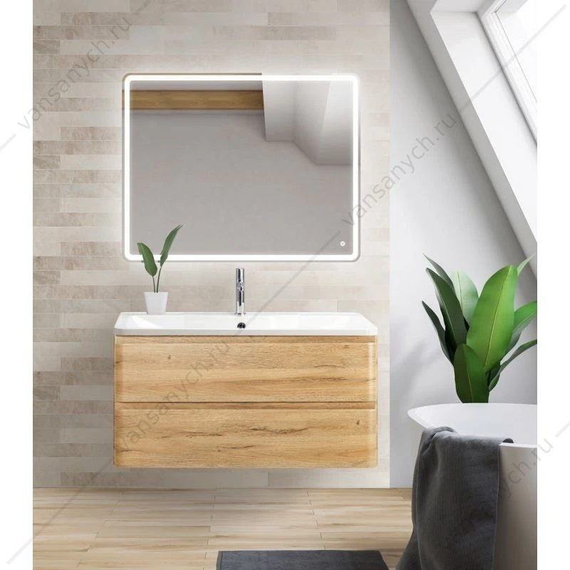 Тумба под раковину 120см BelBagno ALBANO, Rovere Rustico, ALBANO-1200-2C-SO-RR