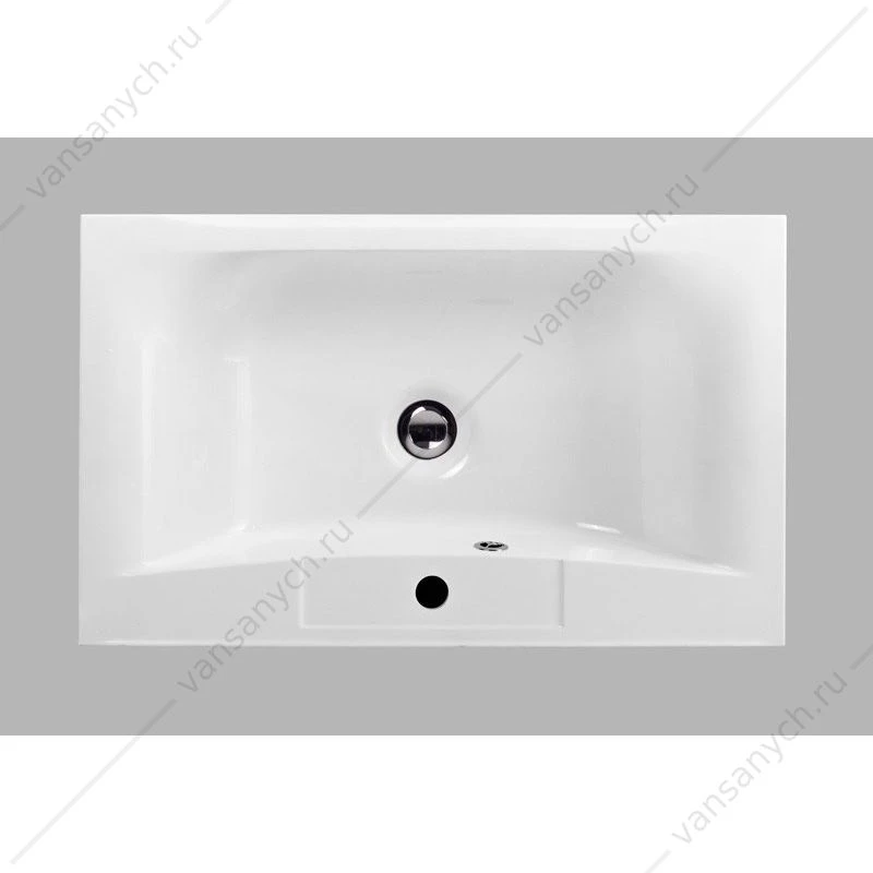 Раковина из иск. мрамора, 750x450x150, белый, BB750/450-LV-MR-PR