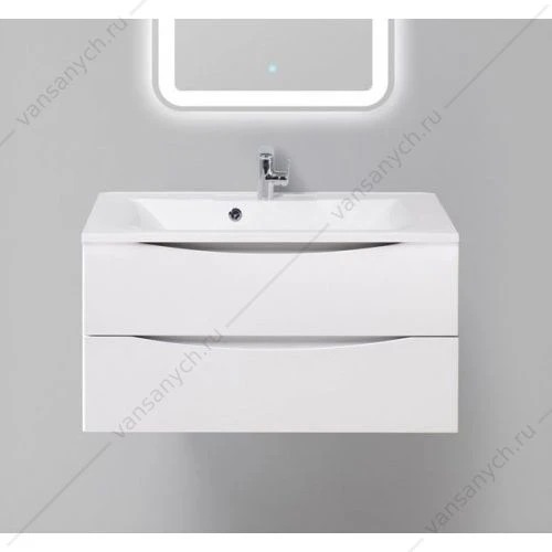 Тумба под раковину 90см BelBagno MARINO, Bianco Opaco, MARINO-900-2C-SO-BO-P
