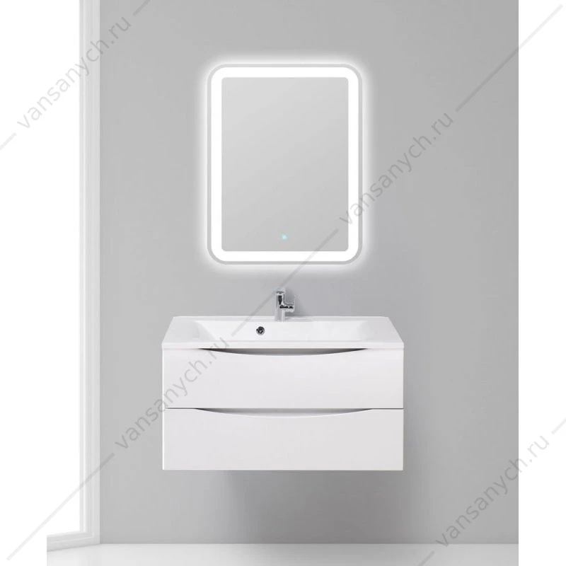 Тумба под раковину 90см BelBagno MARINO, Bianco Opaco, MARINO-900-2C-SO-BO-P