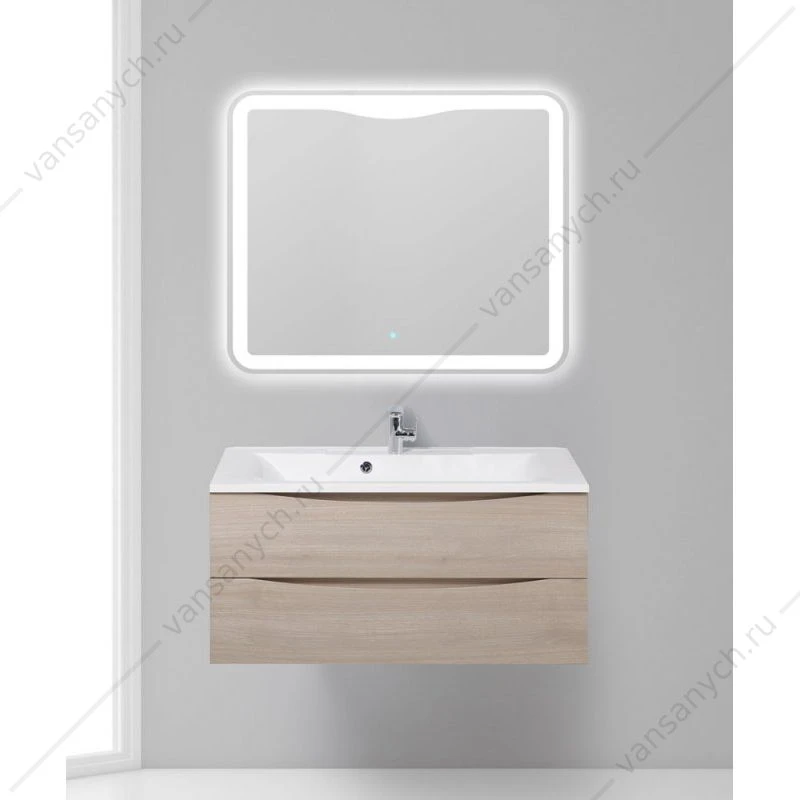 Тумба под раковину 100см BelBagno MARINO, Rovere Grigio, MARINO-1000-2C-SO-RG-P