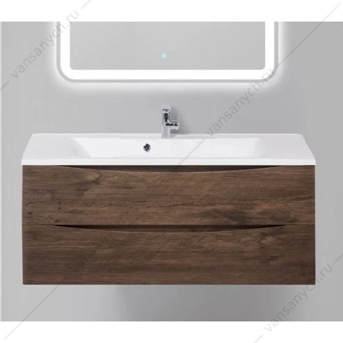 Тумба под раковину 110 см BelBagno MARINO, Rovere Moro, MARINO-1100-2C-SO-RW-P