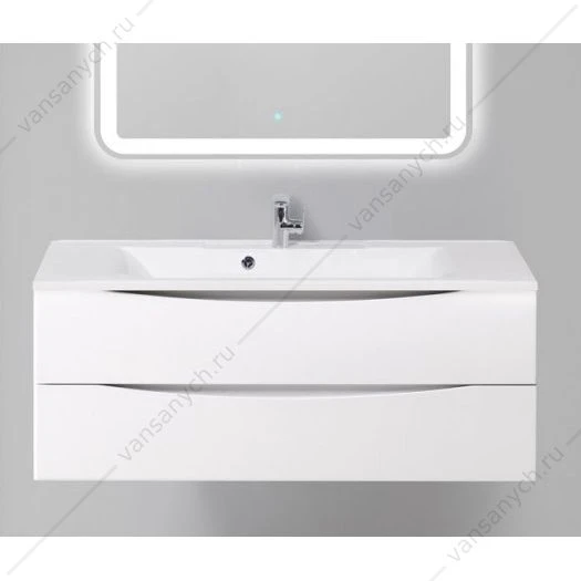 Тумба под раковину 120см BelBagno MARINO, Bianco Lucido, MARINO-1200-2C-SO-BL-P