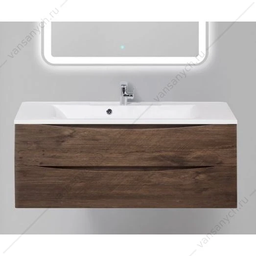 Тумба под раковину 120см BelBagno MARINO, Rovere Moro, MARINO-1200-2C-SO-RW-P