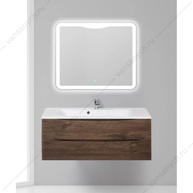 Тумба под раковину 120см BelBagno MARINO, Rovere Moro, MARINO-1200-2C-SO-RW-P