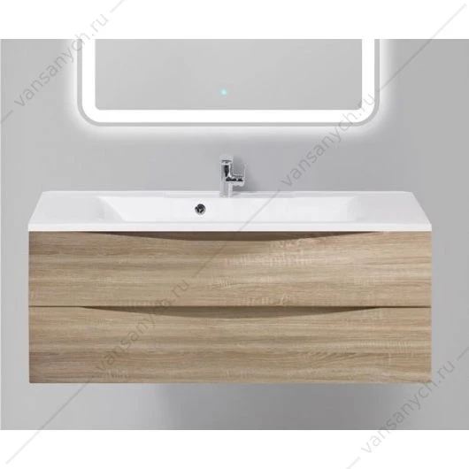 Тумба под раковину 120см BelBagno MARINO, Rovere Bianco, MARINO-1200-2C-SO-WO-P