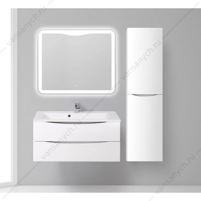 Пенал 40см BelBagno MARINO, ПРАВЫЙ, Bianco Lucido, FLY-MARINO-1500-2A-SC-BL-P-R
