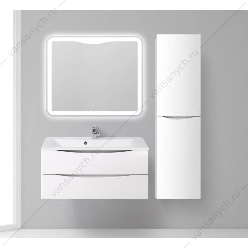 Пенал 40см BelBagno MARINO, ПРАВЫЙ, Bianco Opaco, FLY-MARINO-1500-2A-SC-BO-P-R