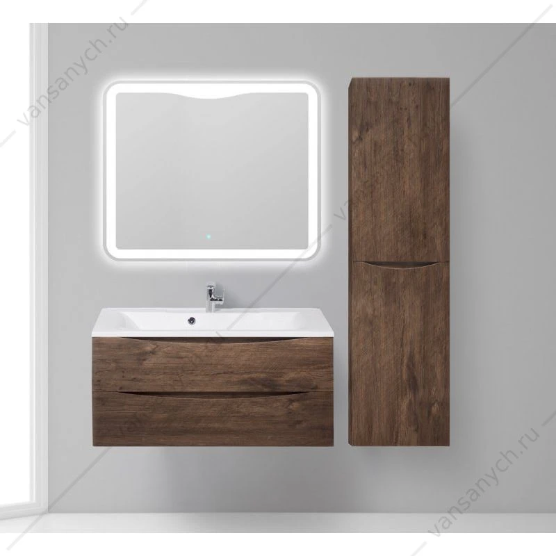 Пенал 40см BelBagno MARINO, ПРАВЫЙ, Rovere Moro, FLY-MARINO-1500-2A-SC-RW-P-R