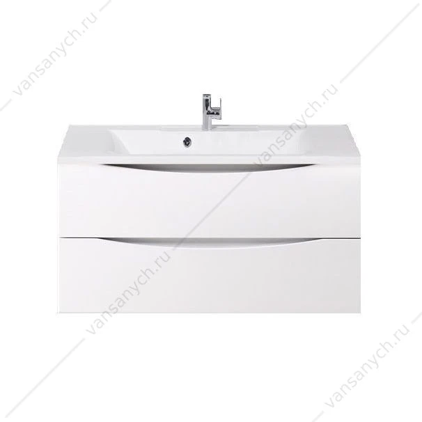 Тумба под раковину 80см BelBagno MARINO-H60, Bianco Lucido, MARINO-H60-800-2C-SO-BL-P