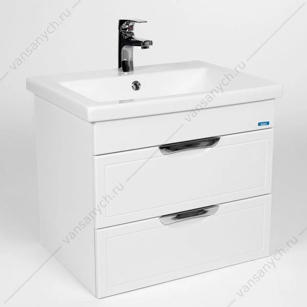 Тумба Лима COMO 60 2 ящика подвесная VLIM60CO-T2YP с рак. COMO 60