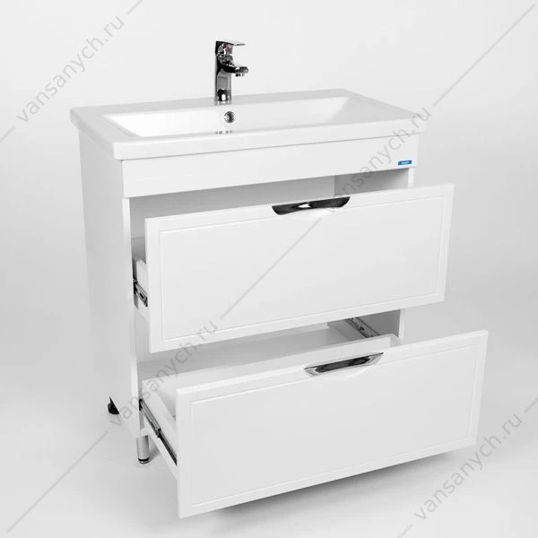 Тумба Лима COMO 80 2 ящика VLIM80CO-T2Y с рак. COMO 80