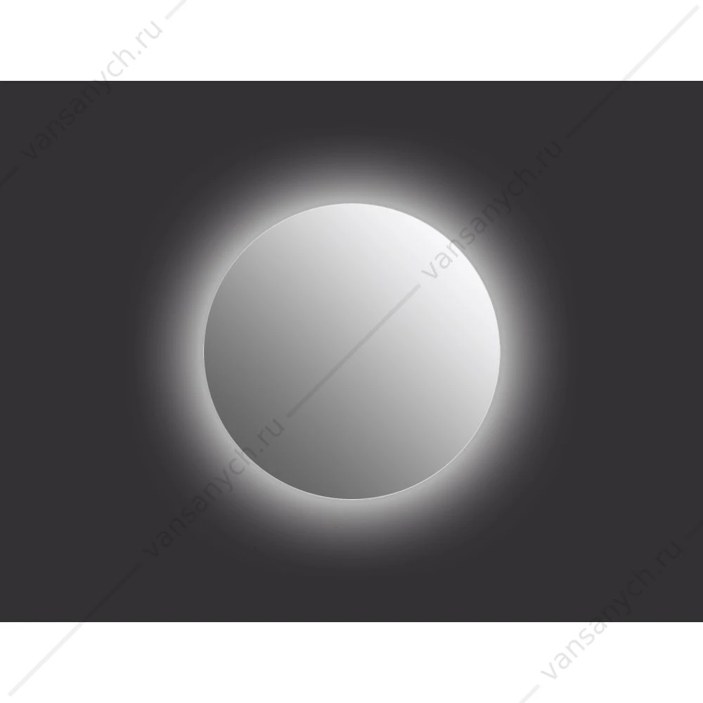 Зеркало ECLIPSE smart 60x60 с подсветкой круглое, А64142