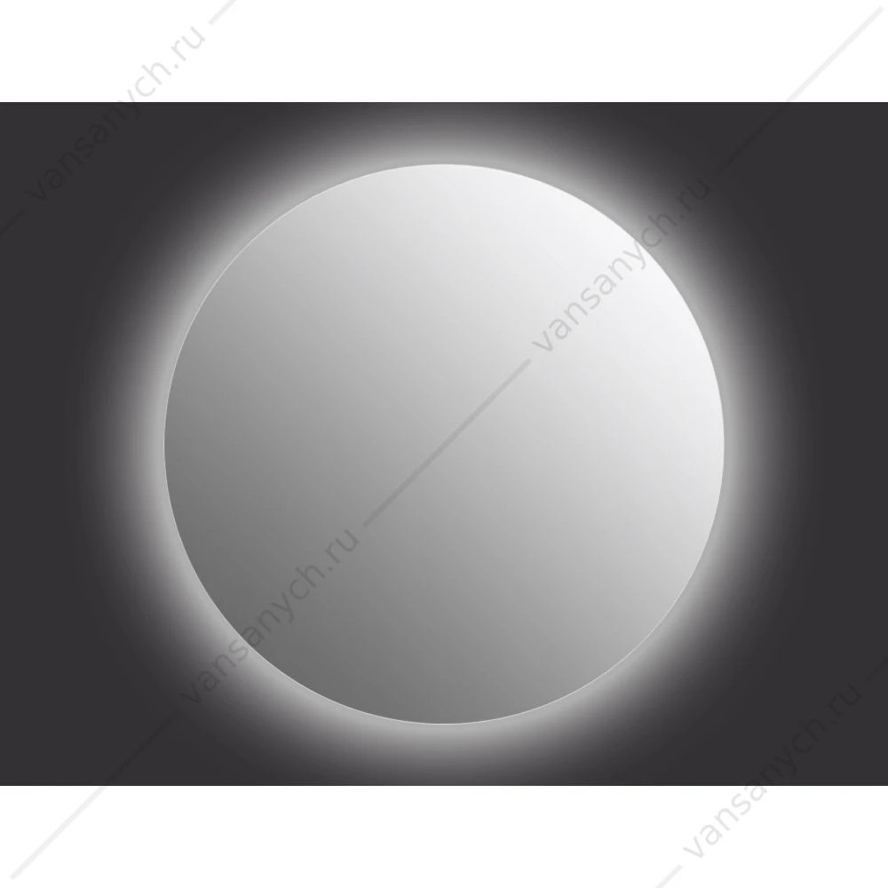 Зеркало ECLIPSE smart 90x90 с подсветкой круглое, А64144