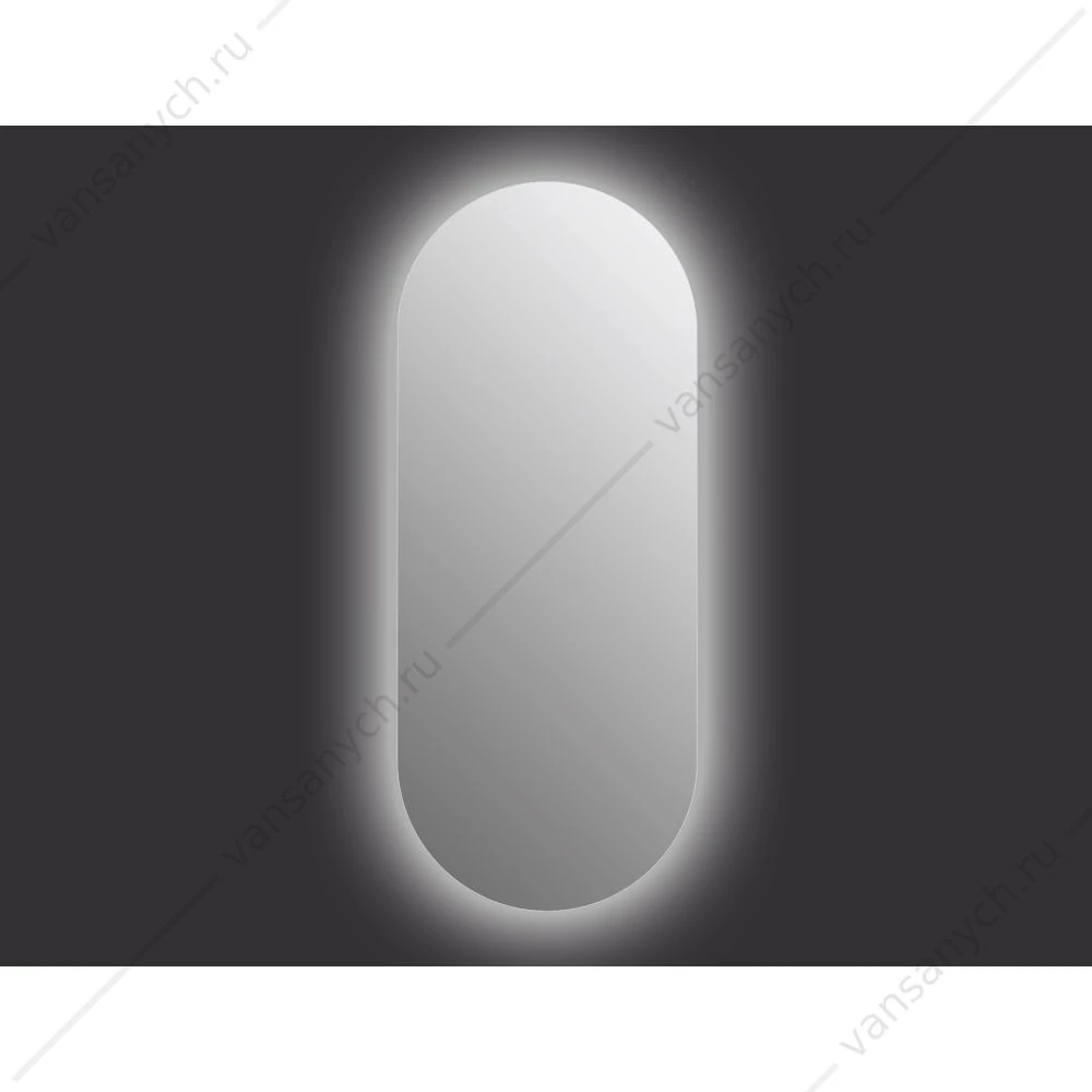Зеркало ECLIPSE smart 50x122 с подсветкой овальное, А64150