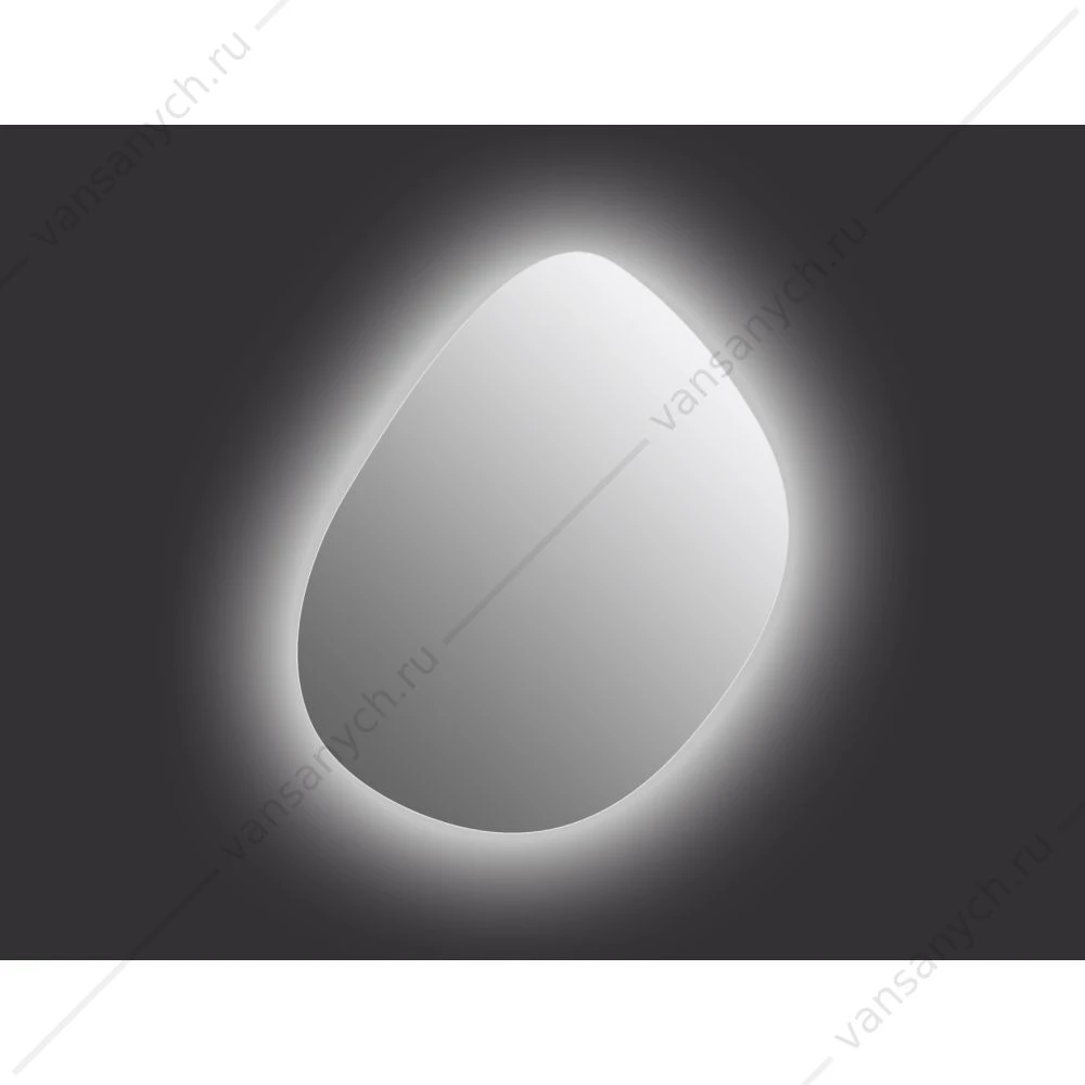 Зеркало ECLIPSE smart 76x90 с подсветкой органик, А64152