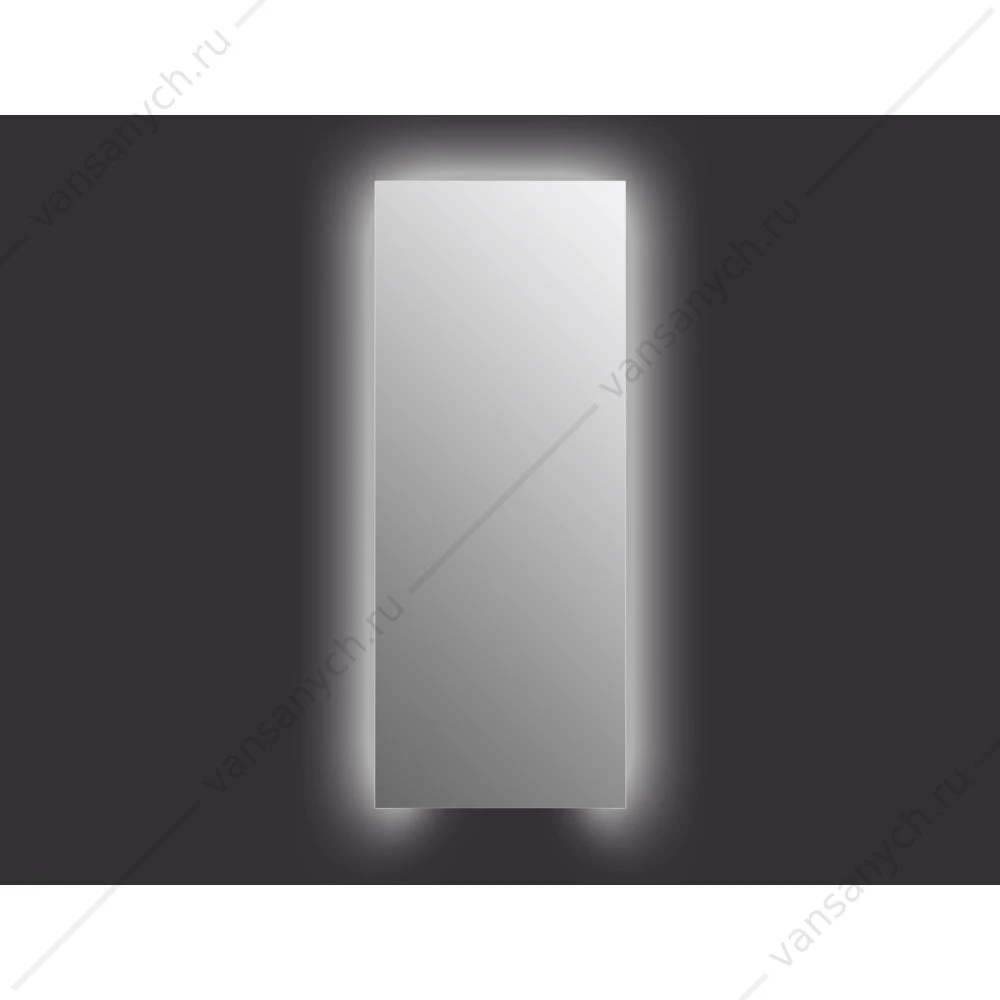 Зеркало ECLIPSE smart 50х125 с подсветкой прямоугольное, А64154