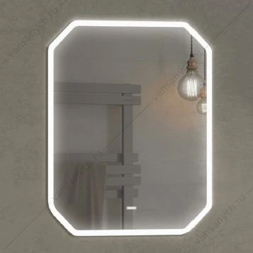 Зеркало 65х80 COMFORTY Колеус LED-подсветка, БЕСКОНТАКТНЫЙ СЕНСОР, 00-00005259CF