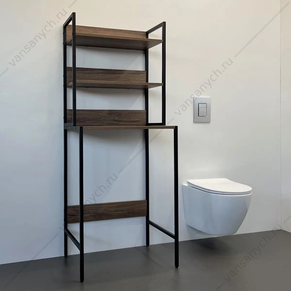 Стеллаж для стиральной машины 65х160 дуб тёмно-коричневый COMFORTY, 00-00011201CF
