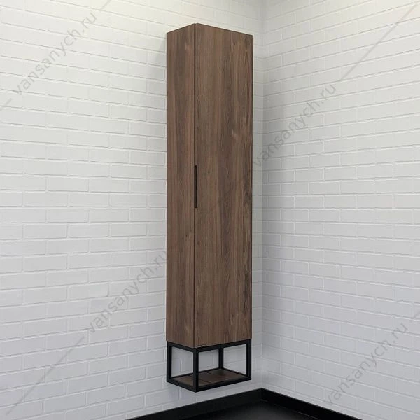 Шкаф-колонна 35 COMFORTY Порто дуб темно-коричневый, 00-00009982CF