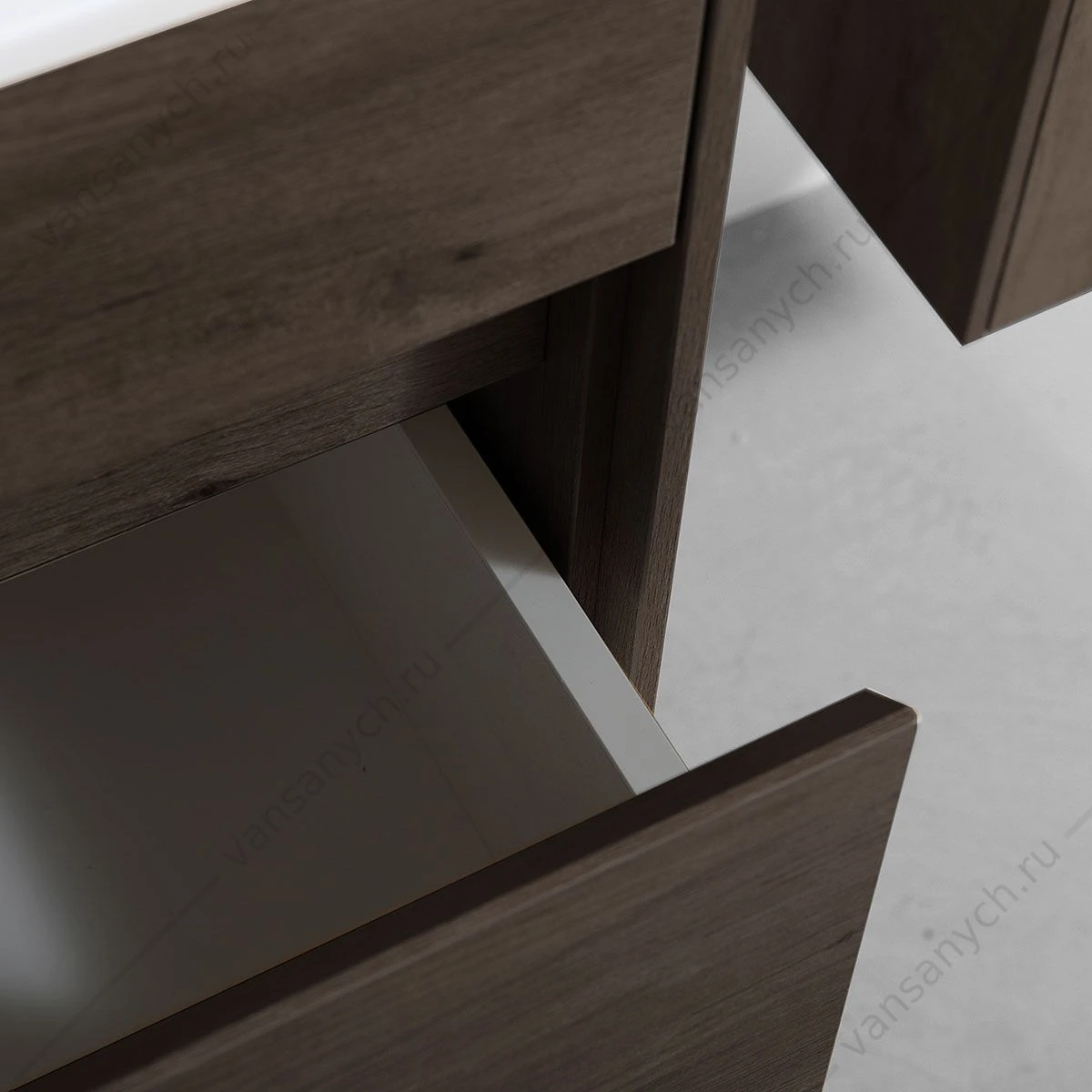 Тумба под раковину 60 Chiara подвесная, 1 ящик, R.Oak, VMC-2C600RO