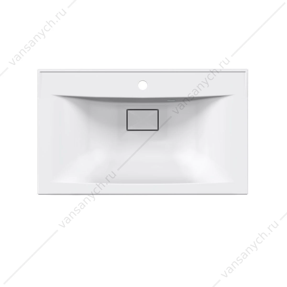Раковина VCB-3M750W из искусственного камня, белый, VCB-3M750W