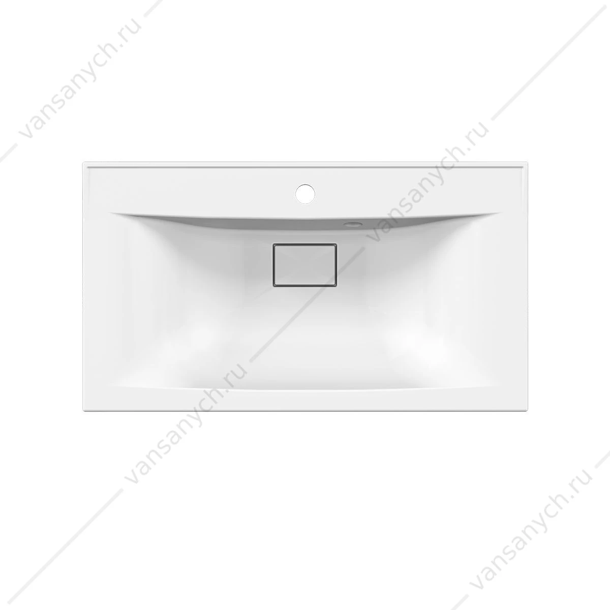 Раковина VCB-3M800W из искуственного камня, белый, VCB-3M800W